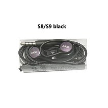AKG-이어폰 삼성 EO IG955 헤드셋 3.5mm 유선 마이크 갤럭시 S10 S9 S8 S7 S6 S5 S4 화웨이 샤오미 비보, 07 S8 S9 black no box