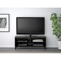 이케아 BESTÅ 베스토 TV장식장 블랙브라운120x40x48 cm 거실장 티비선반 더원트홈, 화이트