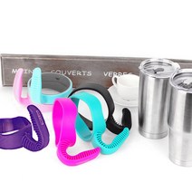 ease 핸디텀블러 스텐텀블러 대용량텀블러 파우치 손잡이, 일반손잡이20oz-블랙