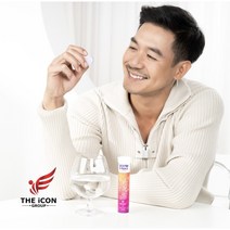 붐 디낵스 멀티 비타민: 일일 비타민 요구량을위한 10 가지 중요한 비타민 믹스베리맛 발포성 정제 태국식품 80g 20정 1개