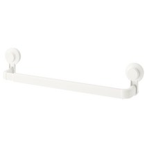 굿팀 수건대 IKEA TISKEN 티스코른 흡착판 모즈 노르딕 흡판 무타공, 화이트