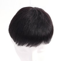 비투비월드 탑커버 남자가발(소형)/ O형탈모 인모 정수리가발, 단품, free