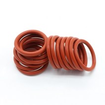 고무오링 패킹 실리콘 오링 고무링 VMQ-O 링 씰 개스킷 두께 CS 3mm OD 10 ~ 70mm 실리콘 고무 절연 방수, 41 OD 65mm_01 빨간_01 3mm