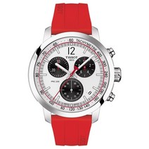 [리치워치] Tissot 티쏘시계 T114.417.17.037.02 NEW PRC200 신형 크로노 흰판 - 남성 (쿼츠) (43mm)