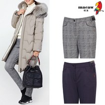 [마코 SALE] (여성)모던 체크 디자인 팬츠_MJW4LP02