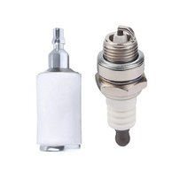 정원 Husqvarna 235 235E 240 240E 모델 동력 전달 장치 용 점화 플러그가있는 연료 필터