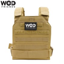 와드프렌즈 크로스핏선수용 콘도르 플레이트캐리어 헬스 중량조끼 브라운 1.2KG 4.6KG 6.4KG 9.2KG