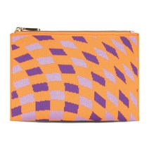 오일릴리 피비 파우치 니트 오렌지 크러쉬