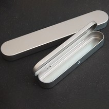 빈티지케이스 미니 틴케이스 제작 USB 보관함 티백 긴, 대