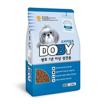 닥터도비 강아지 소형견 사료 어덜트 2.5kg 특별식 _ 230116898ea, 본상품선택
