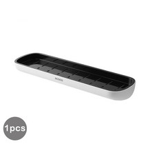 2 개/대 욕실 선반 드릴 벽 마운트 샴푸 향신료 샤워, Black Storage Rack