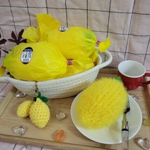 수세 드 뽀 / 레몬수세미 / 레몬케이크 / 과일수세미 / 핸드메이드수세미