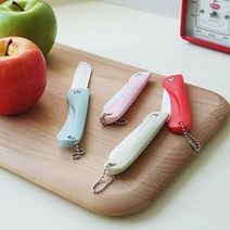 접히는 뉴 올리바 파스텔 접이식 과도 4color, 선택:그린, 단품