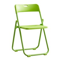 Apnoo 접이식 의자 이동식 회의의자 강습의자 사무용 의자 등받이 의자, 녹색