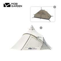 티피텐트 겨울텐트 가성비텐트 감성텐트 쉘터 화목난로텐트 불멍 감성캠핑 몽골텐트 4계절모비가든, 01 Inner Tent