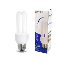 형광램프 삼파장 EL 15W 주광색 E26 28032EA, 1, 본상품선택, 본상품선택
