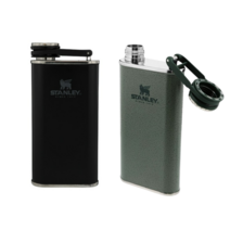 스탠리 힙플라스크 휴대용 보틀 등산 캠핑 물통236ml 스탠리 힙플라스크 위스키통 휴대용 보틀 술병_763bJ, 블랙 236ml, 1개