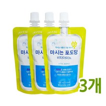 마시는 포도당 비타아미노 100ml 음료, 3개