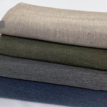 자투리 면20수 선염무지9161 네이비