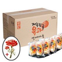 [당일출고] 제주 감귤유과/감귤한과 선물세트 어버이날 부모님 선물, 5. 감귤유과 1.5kg (개별포장), 1개