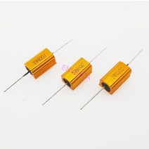 2pcs 5W 300 400 500 820 1.5K 10K 옴 300R 400R 500R 820R 10KR 권선 알루미늄 파워 금속 쉘 케이스 Resista 5%, [02] 500R
