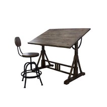 대형 드로잉테이블 전문가용 제도기책상 원목 화판