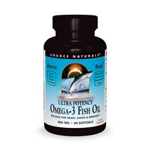 소스내추럴스 아크틱 퓨어 오메가3 피쉬 오일 울트라 포텐시 850mg 60정
