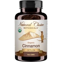 Natural Choice Botanicals 실론 시나몬 1000mg 120베지캡슐, 120캡슐