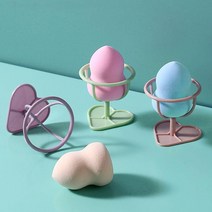메이크업스펀지 물방울 에어퍼프 보관 받침대 똥 화장스펀지 파운데이션 파우더 대용량 에어쿠션, 1, 본상품선택