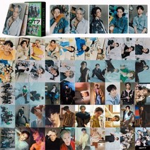 GOT7 굿즈 포카 잭슨포토카드 앨범 로모카드 컬렉션 55장, E