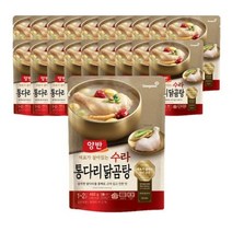 양반 수라 통다리 닭곰탕, 460g, 2개