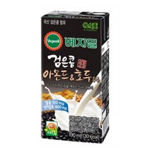 베지밀 검은콩 두유 고칼슘 190ml x 32팩, 베지밀 검은콩 아몬드와호두 190