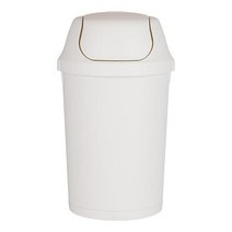 프랑코 스윙 휴지통 20L, 화이트, 1개
