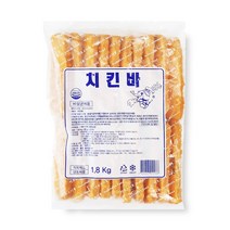 가람 바삭한 네모 치킨바 1.8kg(90gX20개), 1봉