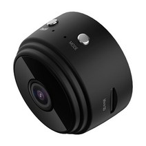 줌 웹캠 데스크탑 카메라 스터디 캠 화상 4k 컴퓨터 방송 수업 mini wifi hd 1080p ip 야외 실내 코더 ir 야간 투시경 마이크로 모션 감지 지원 앱 제어, 검은 색