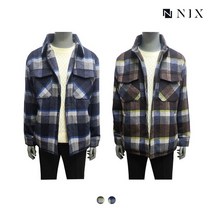 [NIX]남) 울혼방 세미오버핏 셔켓(FNPWCUV111P)