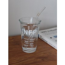 MBTI Glass Cup 엠비티아이 글라스컵 유리컵, 01. INTJ