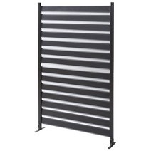 야마젠 알루미늄 보더 펜스 (폭 90×높이 149cm) 다크브라운 KABF-90H, 상품명참조