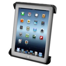 RAM Tab-Tite Tablet Holder for Apple iPad Gen 1-4 + More null, 1, Black