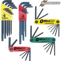 본더스 볼렌치 세트 육각렌치 L렌치 엘렌치 렌지 렌찌 10999 BONDHUS (1.5~10mm)