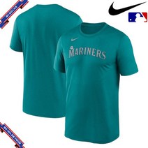 [미국정품] 나이키 MLB 시애틀 매리너스 New Legend Wordmark - Aqua 911053