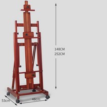 휴대용이젤 미니이젤 접이식 거치대 단단한 나무 이젤 이중 목적 카발렛 핀투라 화가 오일 수채화 그림 프레임 페인팅 스탠드 액세서리, 5.E