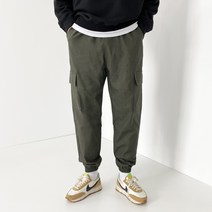 데일트 남자 와이드 카고 조거 팬츠