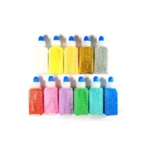 반짝이가루-홀로그램-40cc-단칼라/반짝이가루-레인보우-40ml, 주황