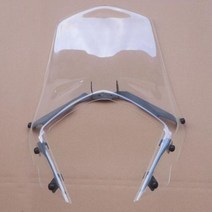 오토바이윈실드 윈드가드 오토바이 새로운 앞 유리 윈드 디플렉터 어드벤처, Transparent