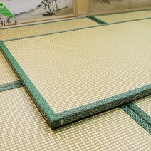 다다미 이자까야 쿨링장판 거실 찻집 대자리 베란다 바닥, 3.0cm 두께의 천연 황마 코어