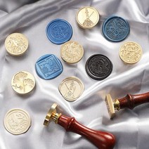 [천삼백케이] [레트로 라운지] 이니셜 클래식 씰 스탬프 (7종), 2. L