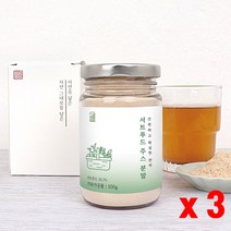 서트푸드 써트푸드 주스 분말 쥬스 스무디 녹즙 식단 서투인 시르투인 식사대용 새싹보리 케일 블루베리 바나나 아몬드 딸기 가루 100g, 3통, 서트푸드분말(백그람)