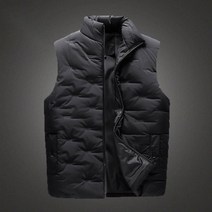 남자패딩 방한조끼 깔깔이 작업 동복 겨울작업복 점퍼겨울작업복 남자패딩점퍼 방한조끼 겨울단체복 방한깔깔이 작업조끼 작업용조끼 방한복 방한작업복 동복작, 패딩조끼FB 블랙 XL
