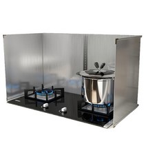 가스렌지가림막 대형 기름 튐 방지 막이 오일펜스 가스렌지가드 바람막이 오나체트, 1개